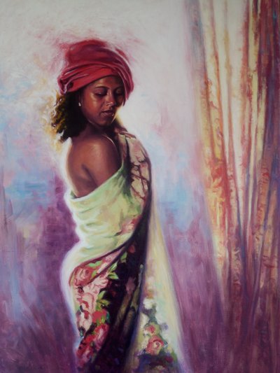 The Red Turban by Colin Bootman